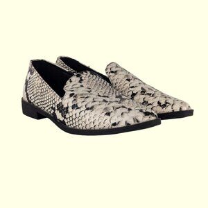 Steve Madden Dannie faux snakeskin women's flats, size US 7.5
